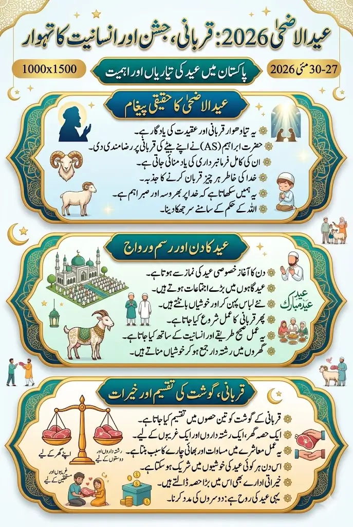 Eid Ul Adha 2026 In Pakistan Expected Dates Revealed Full Details